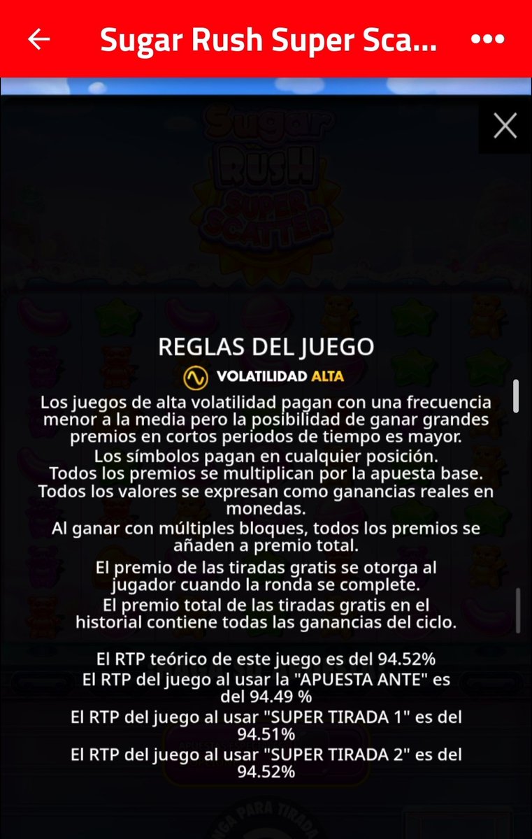 Oroza7x's tweet photo. Para que vean a que me refiero y no es hate solo que yo no lo recomiendo.

No te dan la opción de comprar tiradas gratis y el RTP es menor.

La neta TODOS los slots te pueden pagar. Yo he ganado en todos y perdido en todos. (Menos en TeamMx ahi si, nunca gane nada en slots) https://t.co/UVT2im6MVd