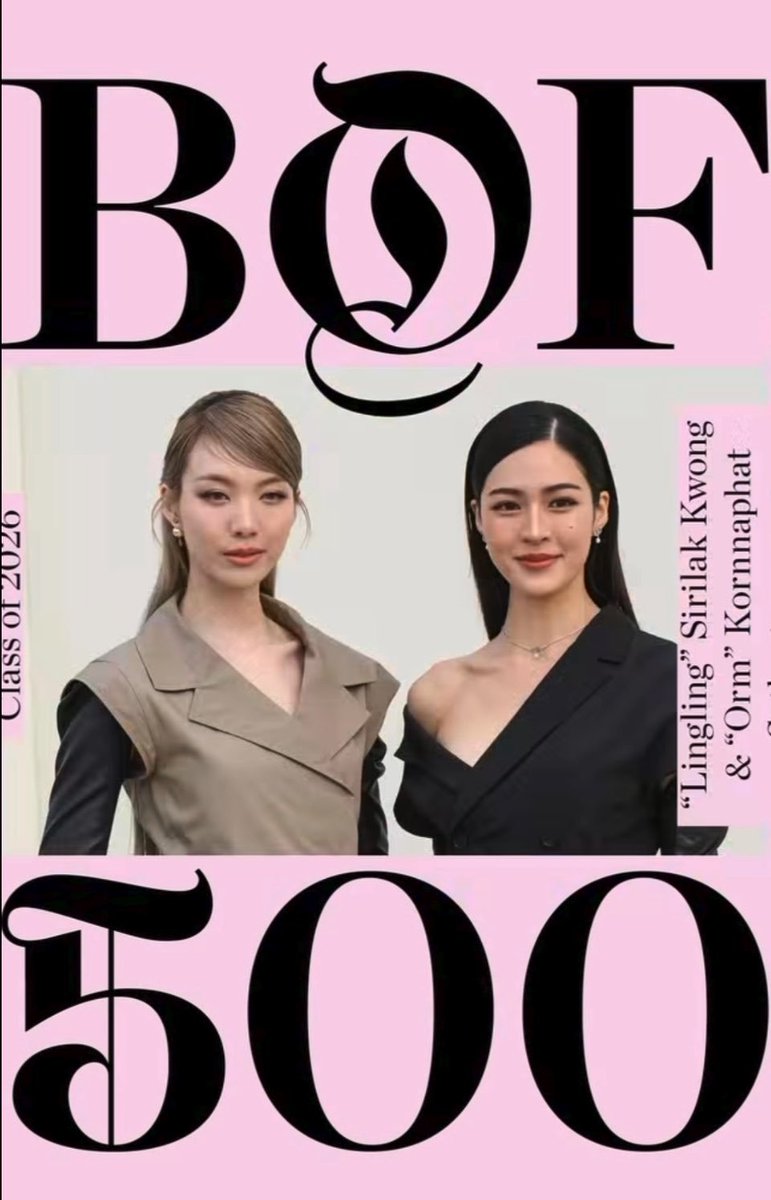 justine_debs's tweet photo. You dont knw how proud Iam right now 🥹🤍

A well-known PR professional in mena region told me something  that these two names weren’t pushed onto that list by some big PR machine. Yes… these two Lingling Kwong and Orm Kornnaphat. 🤭😎

And THAT is what makes their rise so interesting to watch.

Their names are already travelling across fashion, media and international conversations because the impact came first  the audience, the engagement, the visibility, the brand value, the presence.

They became too visible to overlook before anyone had to convince the industry to look.

Now imagine what happens when that organic power is matched with strong, strategic global PR. 👀

If this is how far they can go before the full machine is behind them, imagine how far they can go when the machine finally catches up.

LingOrm is LingOrm... Two names. Two individual forces. One increasingly global presence. 🤍🔥

Can't wait to see what's next !!!

#LinglingKwong #OrmKornnaphat
#LingOrmDiorSummer27 #LingOrm
#Dior #DiorSummer27 #PFW #Bof

@linglingsirilak @ormmormm @BoF