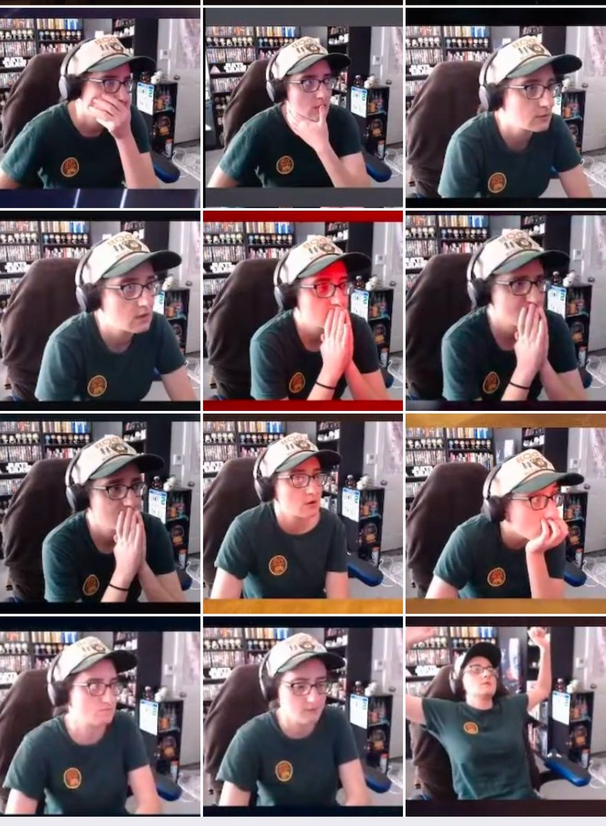 YodaBauer's tweet photo. Samples of my face through The Final Fault/House/[Redacted] Link fight in #ControlResonant 

I was on the verge of tears. Beyond everything technical or mechanical in this game- the storytelling is beyond compare. Everything I waited years for. 

@yuuhaw @MikaelKasurinen https://t.co/eLUcDg18rC