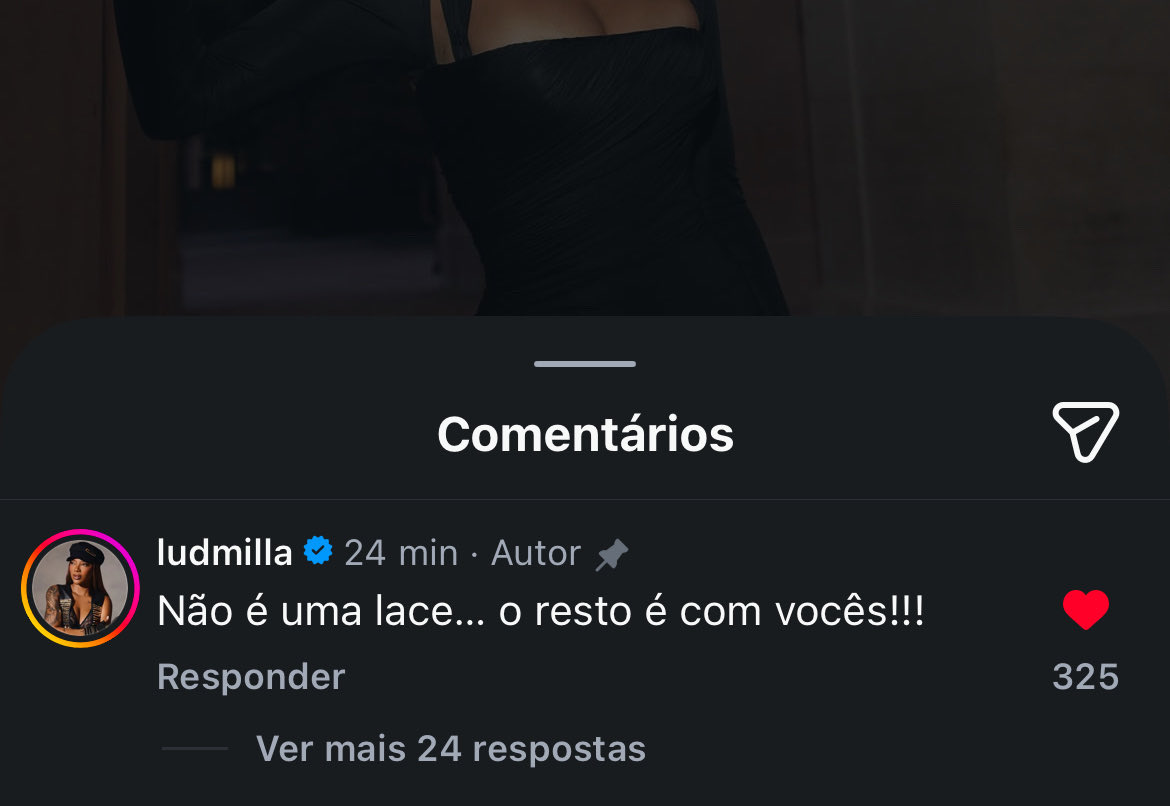midiasdopop's tweet photo. @LudmillaGallery @updatecharts ué ela falou que nao é lace https://t.co/PS6yeVAXir