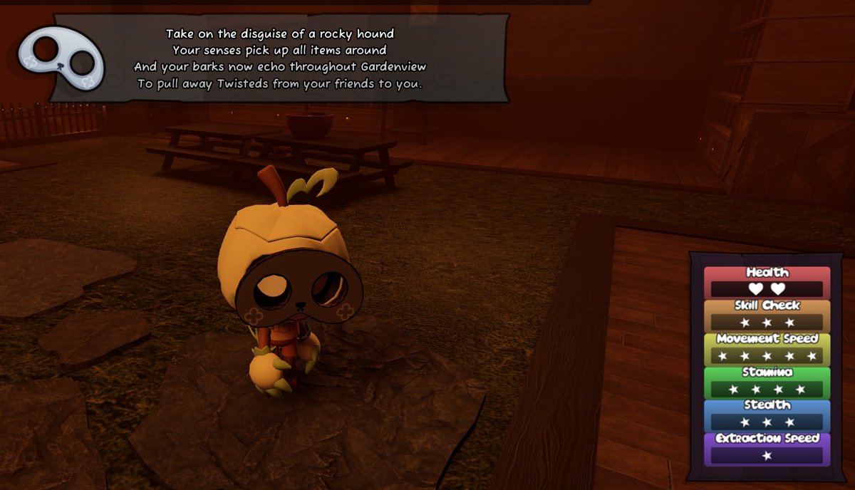 HocusPocus_Ring's tweet photo. // First mask I got during the update btw. I main both Pebble and Gourdy so I thought it was funny :P https://t.co/9pEtRXOOpz
