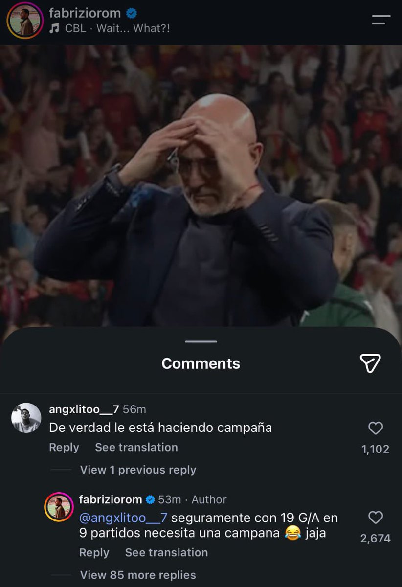 KINGTITO06's tweet photo. 🔥 🌠 Fabrizio Romano responds to a fan accusing him of campaigning for Lamine Yamal:

Fan: “He’s really campaigning for him.”

Fabrizio: “With 19 G/A in 9 games, he definitely needs us to campaign for him, haha.”

#uefanationsleague #barcelona https://t.co/4ZVaXf3IwT