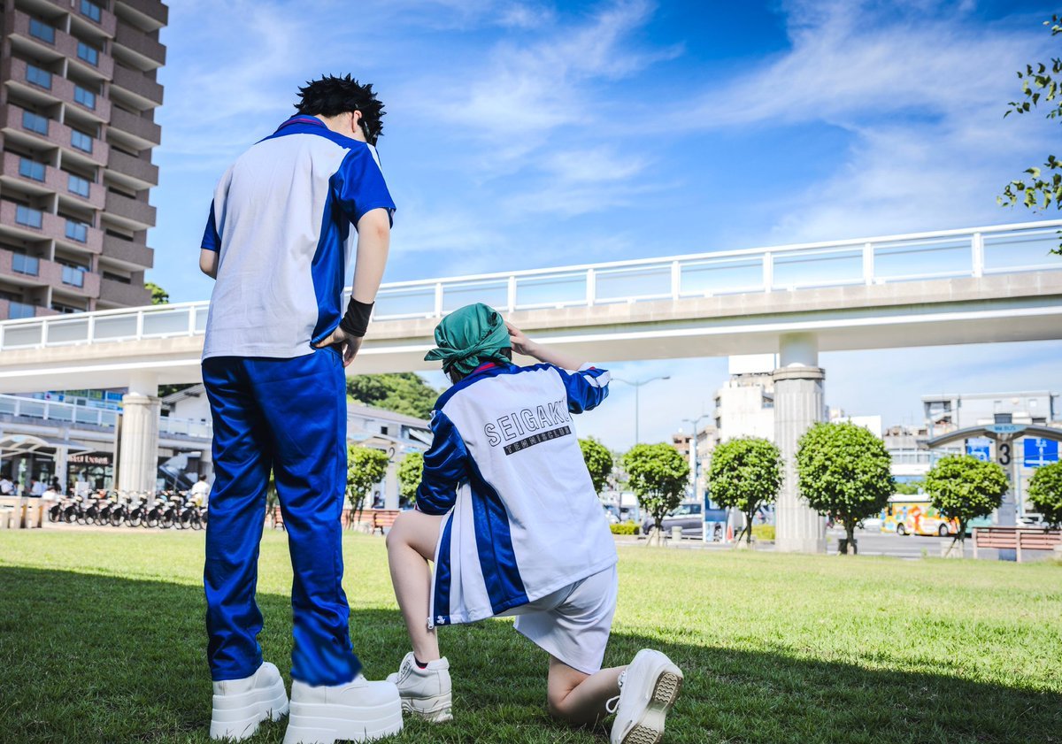 Gure_cos's tweet photo. ⚠ Cosplay _🎾👑/tnpr

 📖´-

📸→ @teru_okayama
#コスパルおのみち夜店 https://t.co/mlXURmiWQ9