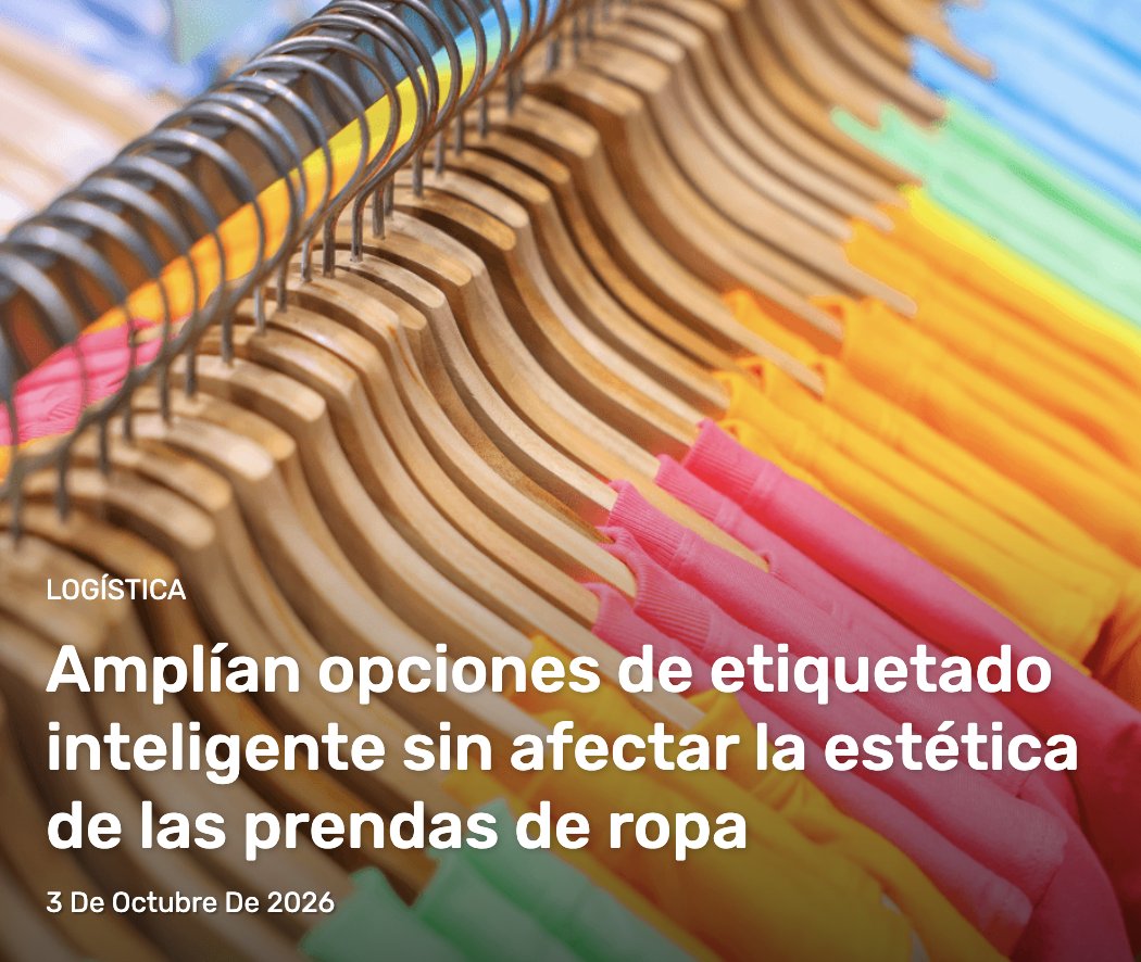 MasContainer's tweet photo. @Sensormatic , líder global de soluciones para el comercio #minorista de @johnsoncontrols , presentó dos nuevas alternativas para el etiquetado #RFID o (Identificación por #Radiofrecuencia) para ropa y accesorios destinadas a marcas que buscan obtener...
https://t.co/7bFN6QcULM https://t.co/GhwJYkRXYU