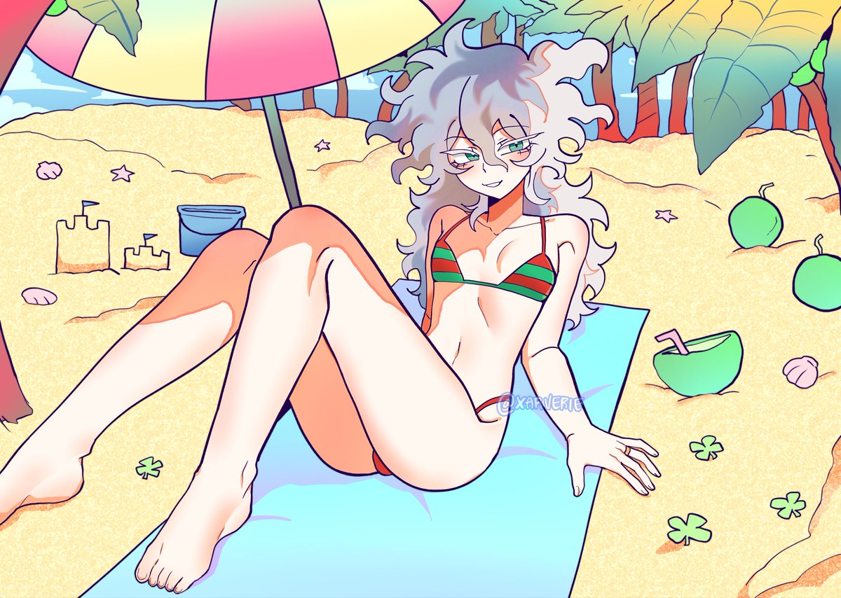 xarverie's tweet photo. beach day
#nagitokomaeda #danganronpa https://t.co/QxjqHtLpsK