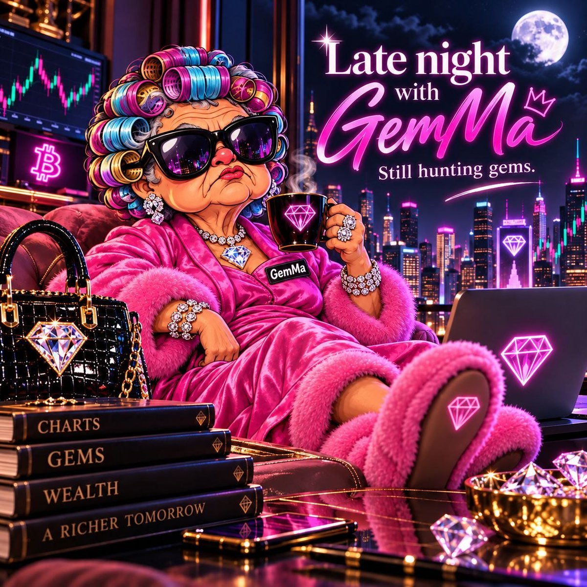 GemMaToken's tweet photo. Late night with GemMa. Charts open, coffee hot, still hunting gems.
$GEMMA https://t.co/NNfHq9uxdb