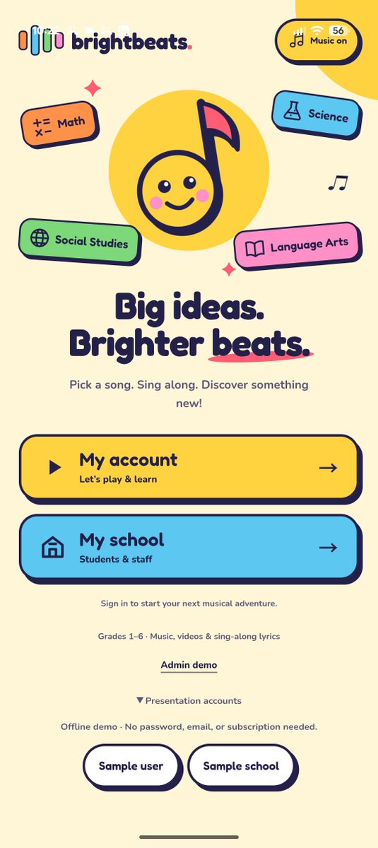 PocketScreenAI's tweet photo. What I have been working on:

I'm about to launch my first app, Bright Beats. An educational music app for kids! More updates to come. 😉 https://t.co/eHP5qLB3Zy