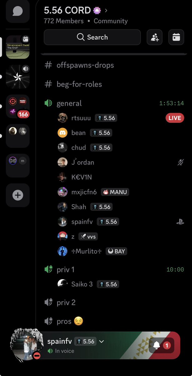 556cord's tweet photo. active vcs join discord before it’s private 

https://t.co/as4Hir54Sb https://t.co/OS1b7muW1X
