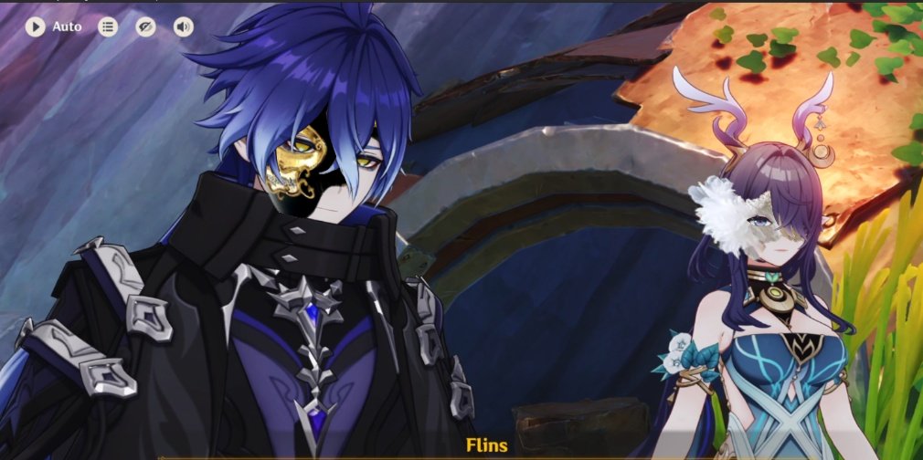 TmlFlaumaKnight's tweet photo. #Flaumaweek2026 Day 3 - Masquerade / Festival Night
Since I can't' write today due to migrain, have some Flins & Lauma in the masks🥹🫣 https://t.co/CzjgtDMzTq
