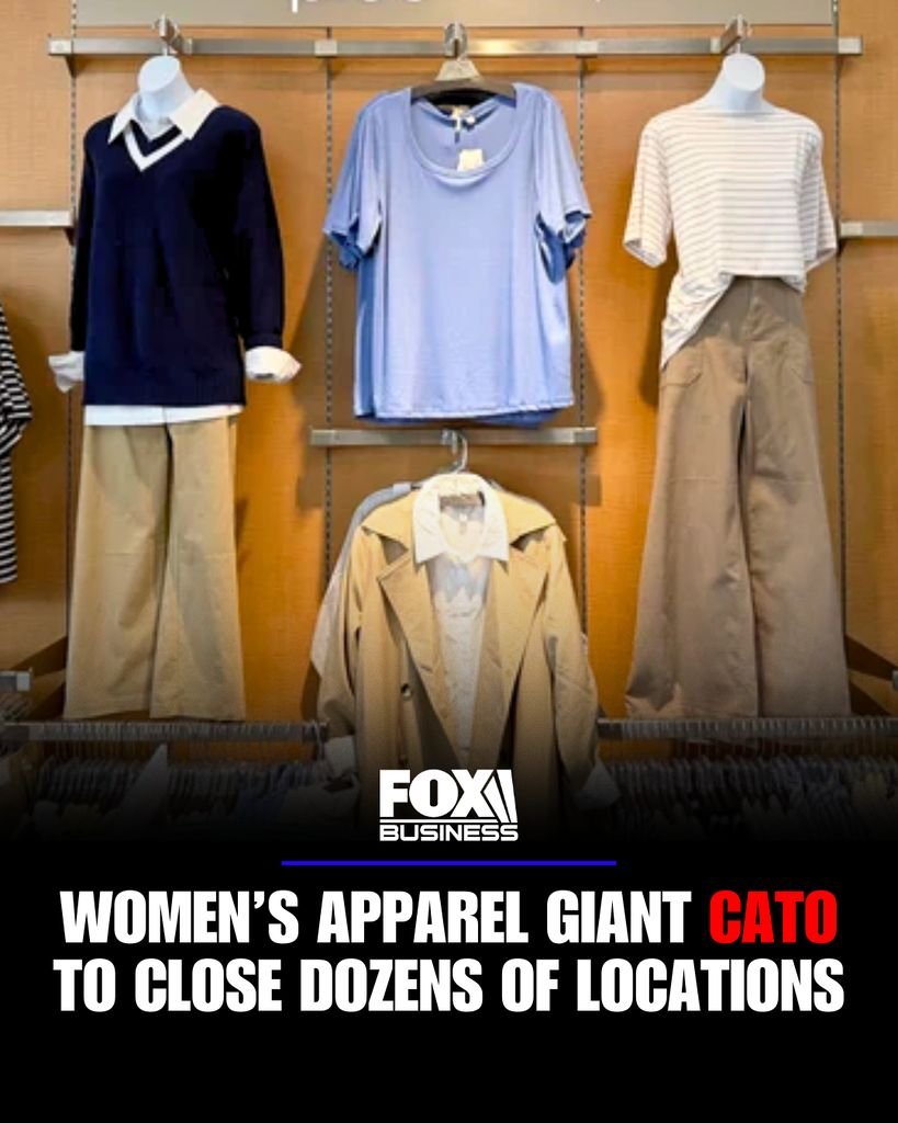alldspeed's tweet photo. 🧵 I am sorry to learn that North Carolina-based women's budget fashion retailer Cato Fashions is closing 120 stores because of tariffs, rising fuel prices, and weakening family budgets. 1/ https://t.co/txow4vXiFp