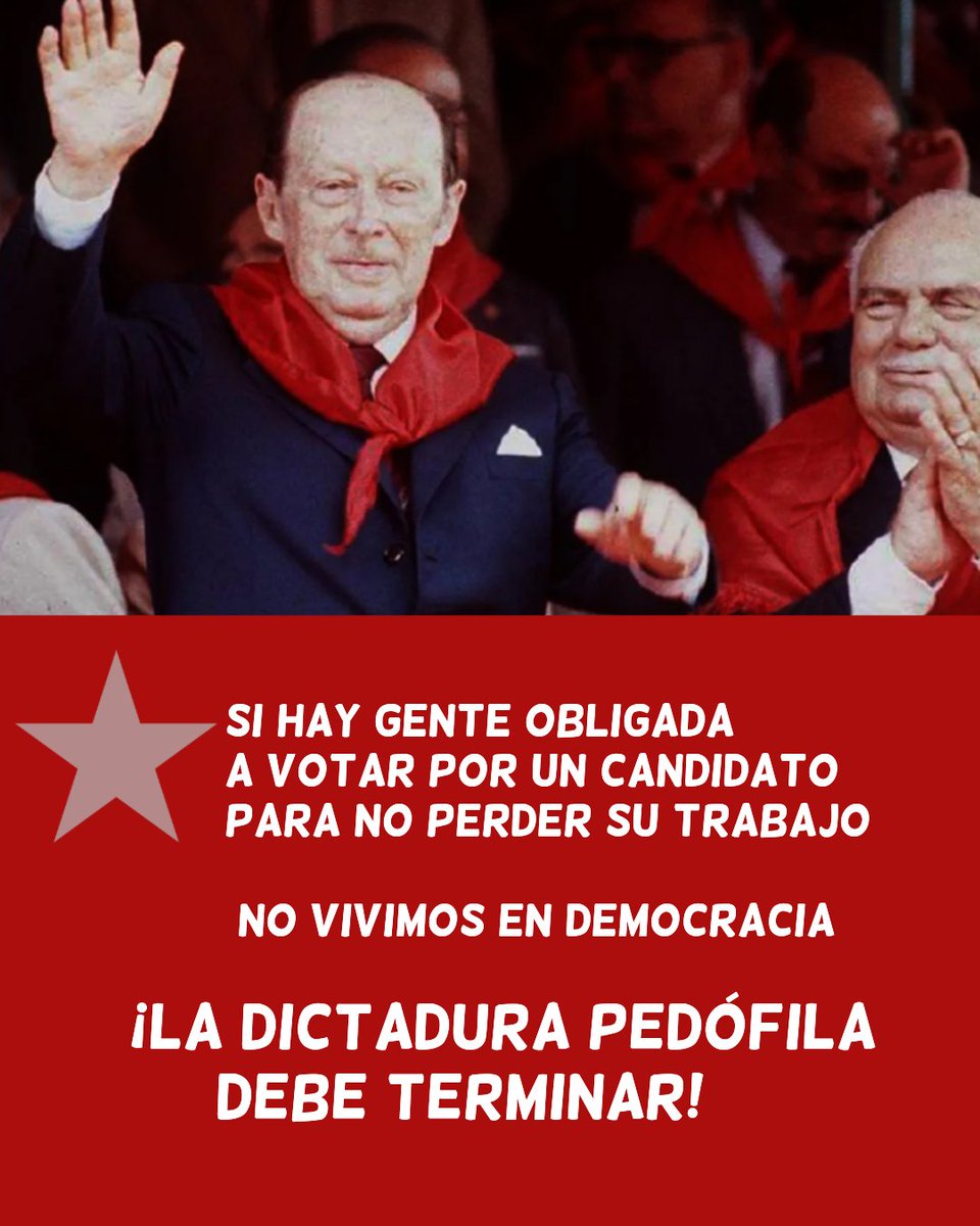 Lomitho's tweet photo. El legado stronista en Paraguay 🇵🇾
El voto en blanco es un voto al partido colorado, informate sobre tus candidatos. PERO AL ROJO NUNCA MAS https://t.co/pNWZtuUQ4j