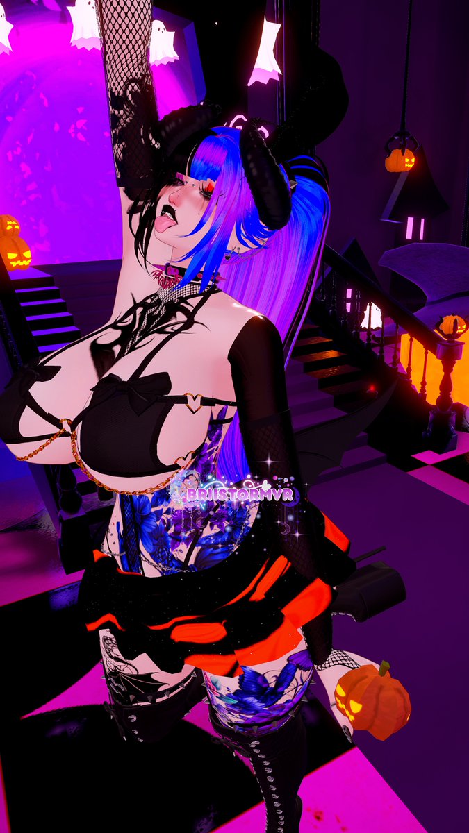 briistormvr's tweet photo. 𝕳𝖆𝖕𝖕𝖞 𝖘𝖕𝖔𝖔𝖐𝖞 𝖘𝖊𝖆𝖘𝖔𝖓 🎃🧡🖤🔮

#vrchat #fbt #vrc #vrchatworld #matcap #3dvtuber #vrchatnsfw #lewdtuber #vrchatfbt #halloweenmatcap #vrchatavatar https://t.co/k8m1jbqzPk