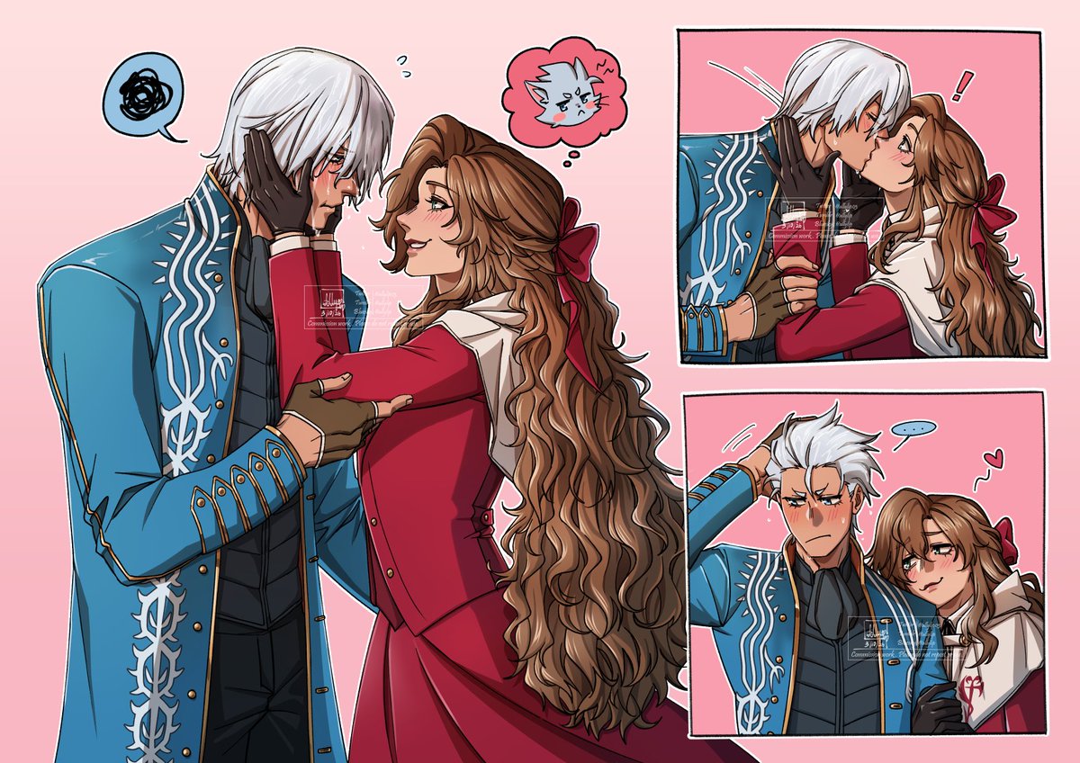 allylip03's tweet photo. commission of vergil and an oc for an anonymous client! https://t.co/VzYjCUA2Oh