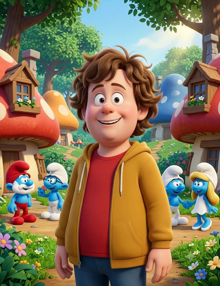 Buzzy_Jones_Jr's tweet photo. I told people I knew the Smurfs!
#Smurfs #TheSmurfs #3D #AI #AIart #Peyo #comics #cartoons https://t.co/ZptdOr5rKW
