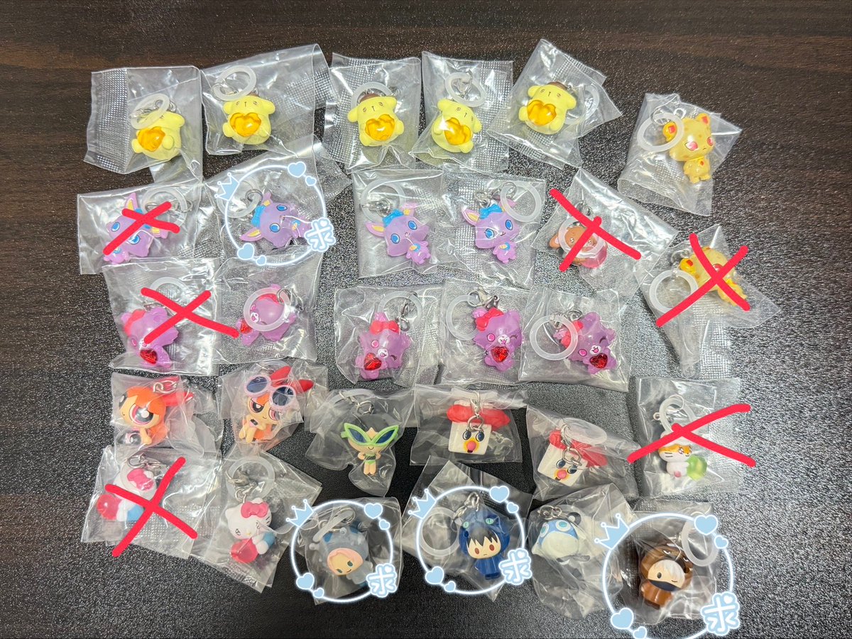 6__roro__6's tweet photo. @7wybk 💬失礼します。

〇印のものを求めてまして、買取可能でしょうか💦
もう少しまとめてのお迎え希望でしたらパワパフとドロロもお迎え可能です！

ご検討よろしくお願いします。 https://t.co/9mpwGCz8gY