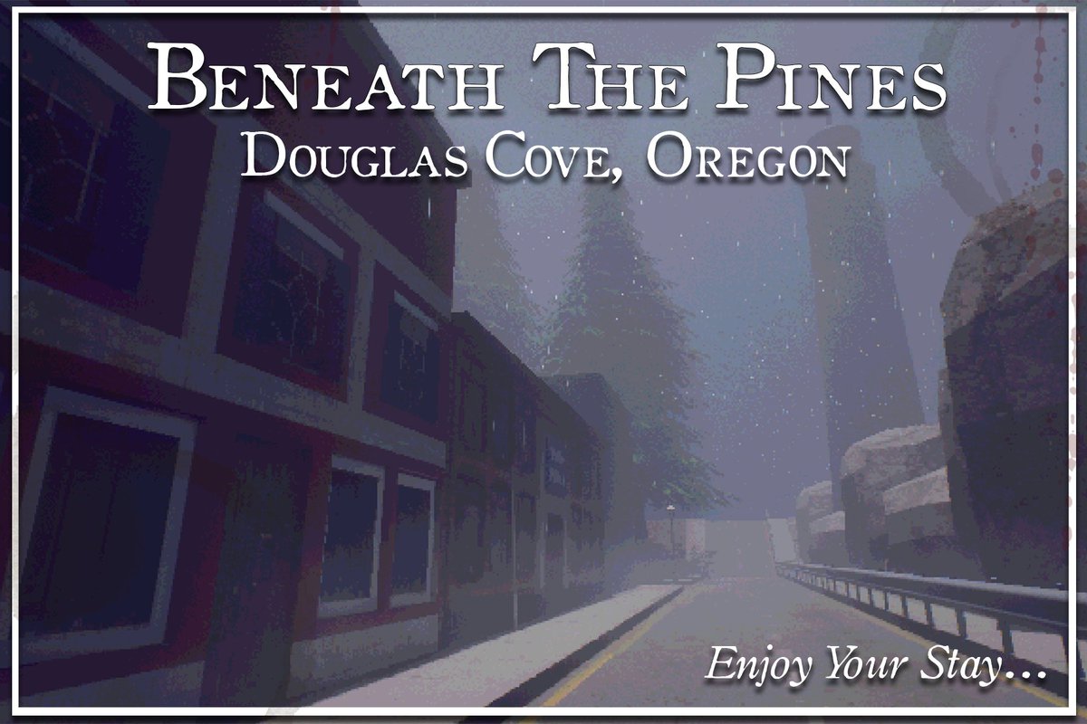 lorthern7's tweet photo. A mysterious postcard containing a plea for help from a close friend leads to an investigation you cannot turn away from. Follow clues and uncover the truth behind Douglas Cove, Oregon.

#IndieGameDev #SoloDev #HorrorGame #IndieGame #GameArt https://t.co/udxqqZZkiz