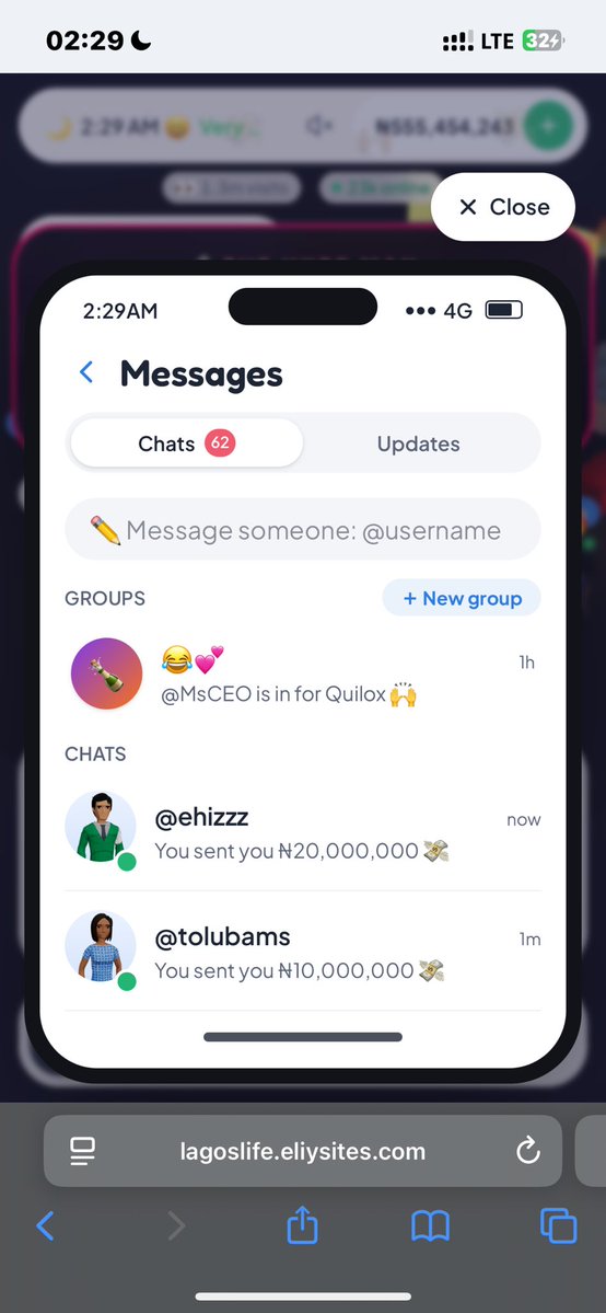 chi0maaaa's tweet photo. From 2m to running giveaways in just few hours. #smallgirlbigGod #lagoslife https://t.co/87j210iOTp