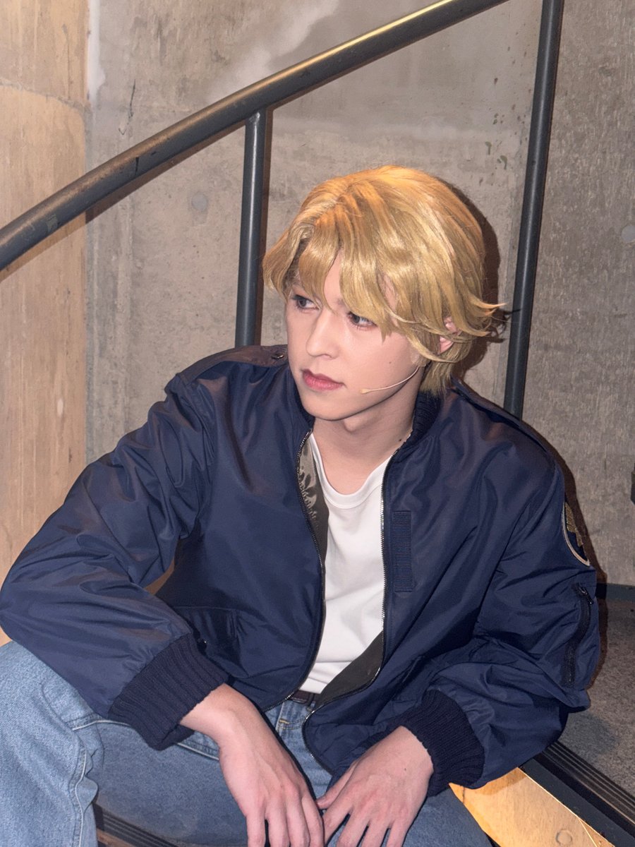 touya_morita's tweet photo. シュテルンビルト市民の皆さん
おはよう！そして！おはよう！！！

さあ最終日だ！
最後までヒーロー達の応援宜しく！

 #舞台タイバニ https://t.co/Y7pB70uPeX
