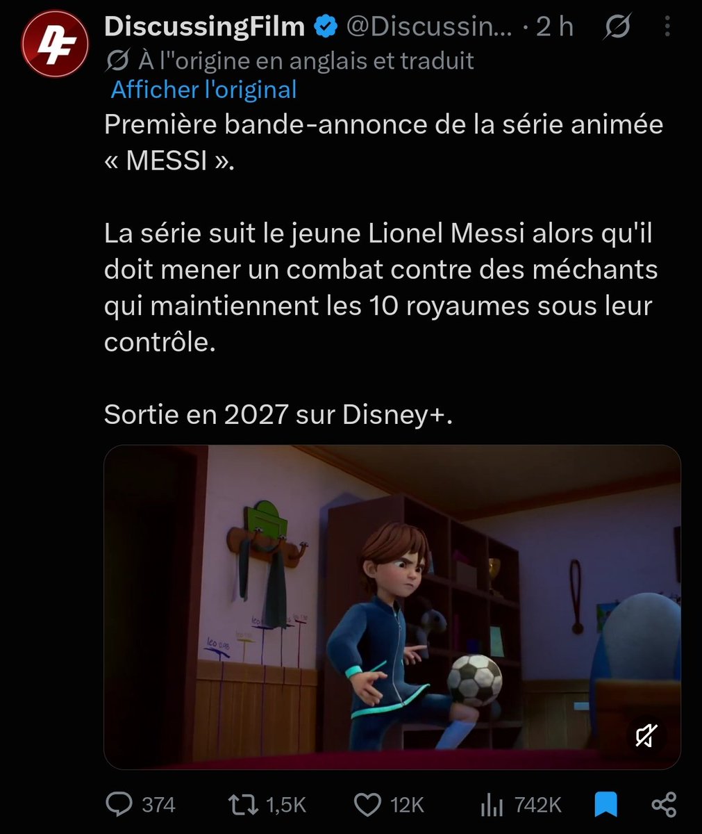 Kuzan_nn's tweet photo. @DiscussingFilm Vous pensez que les enfant vont regardes ? https://t.co/J77qLfeIyO