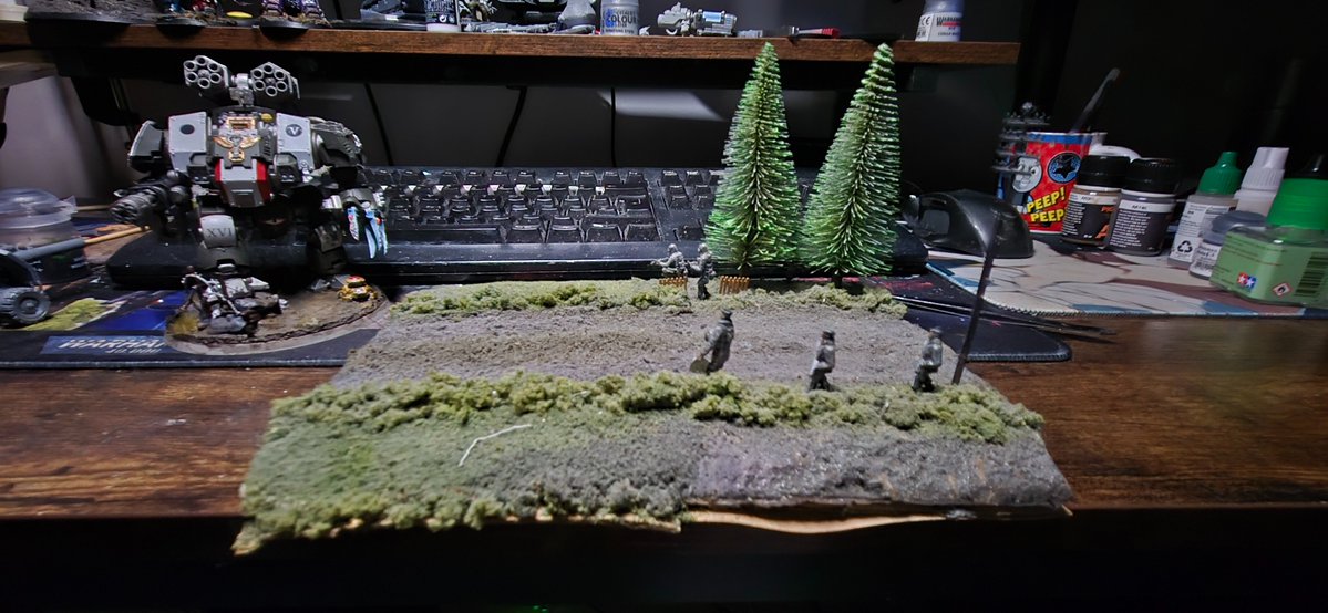 NightBanshee300's tweet photo. Earlier today. I was looking through the T O P shelf on my dresser (where I put my larger tanks)

And i found this old interchangeable Vignette. Should I make a new one just to compare how much I've improved? https://t.co/zeQmm5NwHt