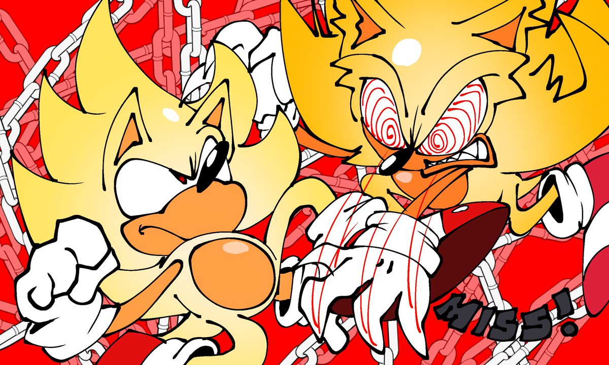 SageDTR's tweet photo. Super Sonic Showdown
#sonicthehedgehogㅤㅤㅤ https://t.co/3PWSemlWSn