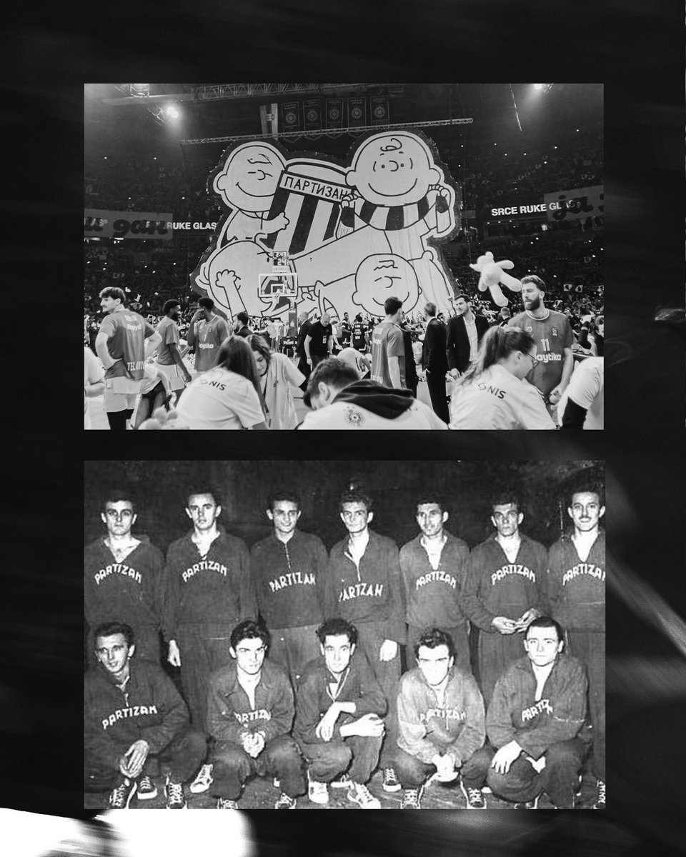 PartizanBC's tweet photo. Našem Partizanu srećan rođendan!🖤🤍 https://t.co/k2g0r05tB5