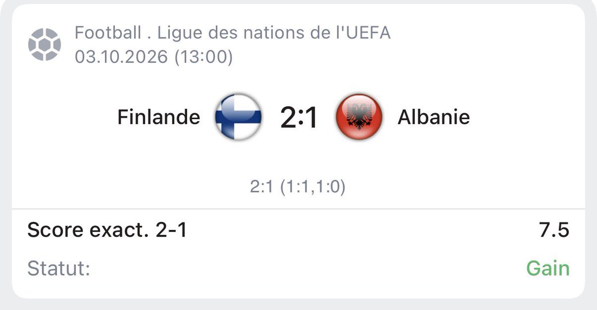 Footpronos26's tweet photo. 🔥 SCORE EXACT 1/4 VALIDÉ ✅🎯

On commence fort ! 😍🔥
La suite arrive… restez connectés 📲⚽️ https://t.co/D2KbxwP5gD