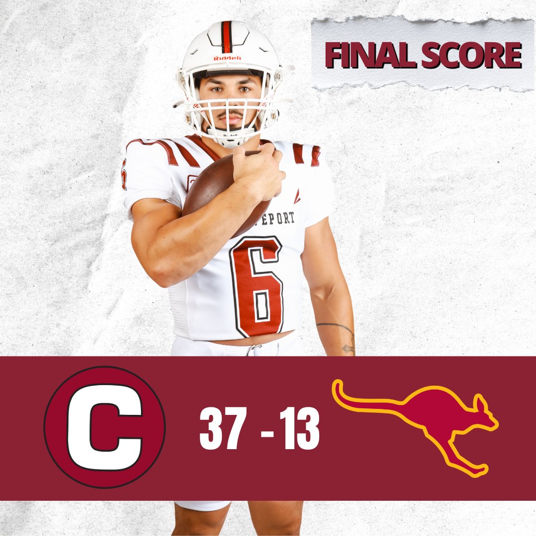 GoCentenary's tweet photo. FINAL SCORE | Gents 37, Austin College 13 🔴⚪🏈

Road W in Sherman! 💪 Centenary dominates at Jerry Apple Stadium! 🔥

UP NEXT: Oct. 10 at Hendrix Warriors in Conway, Ark. (Young-Wise Memorial Stadium) 🏟️ 1 PM kickoff

#GoCentenary #GentsFootball #GoGents #SCACFootball https://t.co/Lt4xUD4jN4