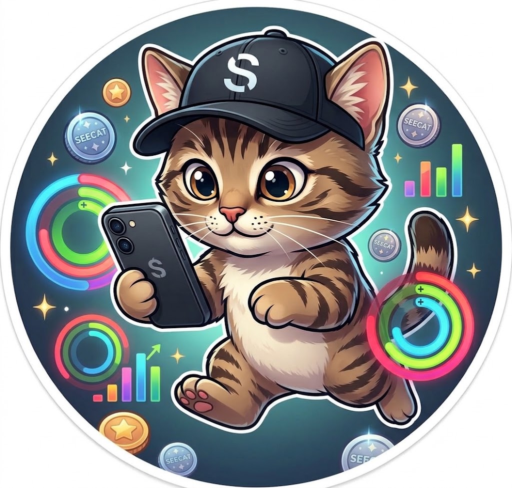 Vlado8ovz's tweet photo. SEECAT isn’t just about profits — it keeps your Seeker active! 🐾⚡

Every interaction counts toward boosting your activity rating & fill those Activity Rings on Solana Seeker 📱✨

Daily rewards from @SEECAT mean consistent on-chain activity every single day. Stay active, earn daily, and maximize your Seeker potential! 🚀 @SeeCat_Update 
@solana 
@solanamobile
