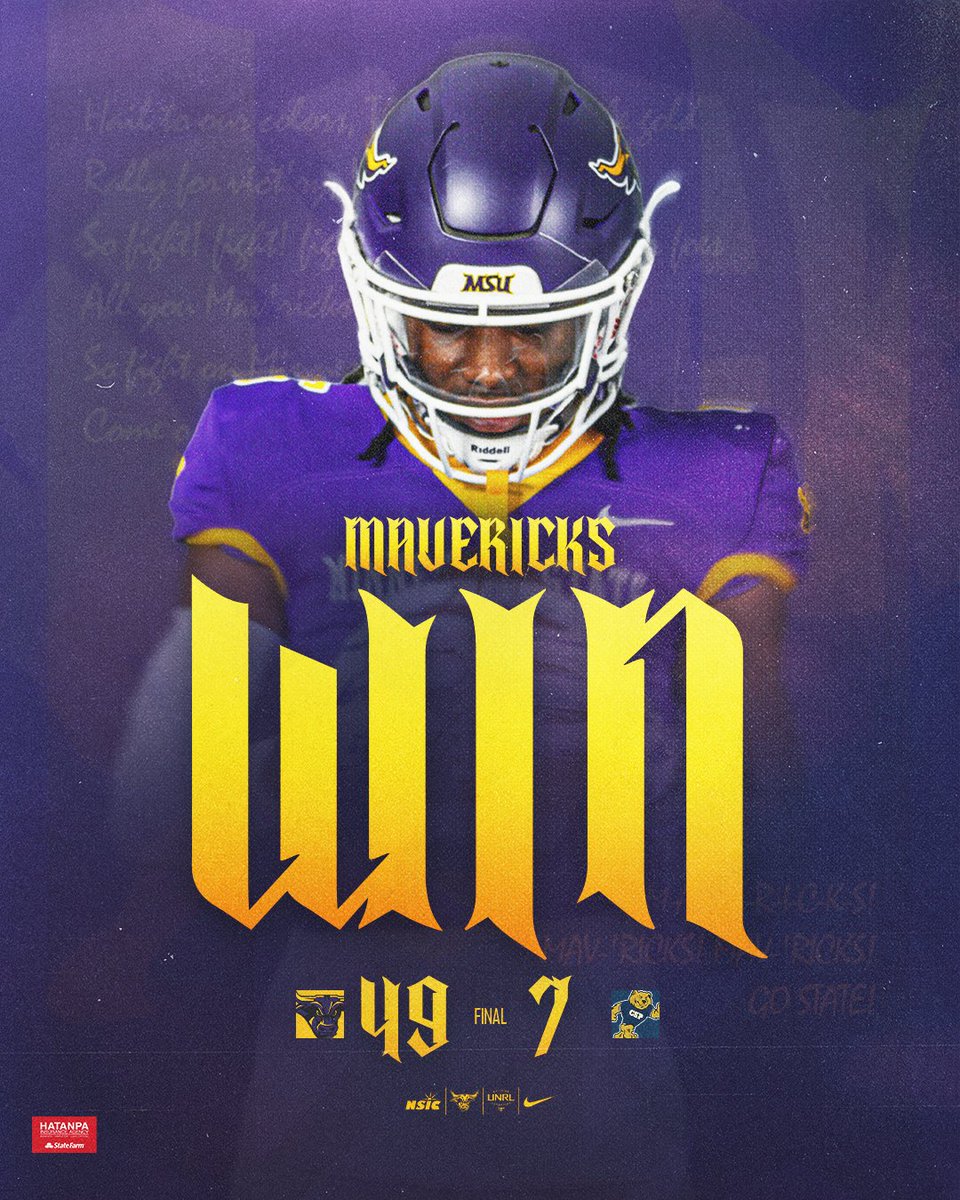 MinnStFootball's tweet photo. Crown claimed.
#rollmavs #hornsup #mavfam https://t.co/TqE2pcYl3J