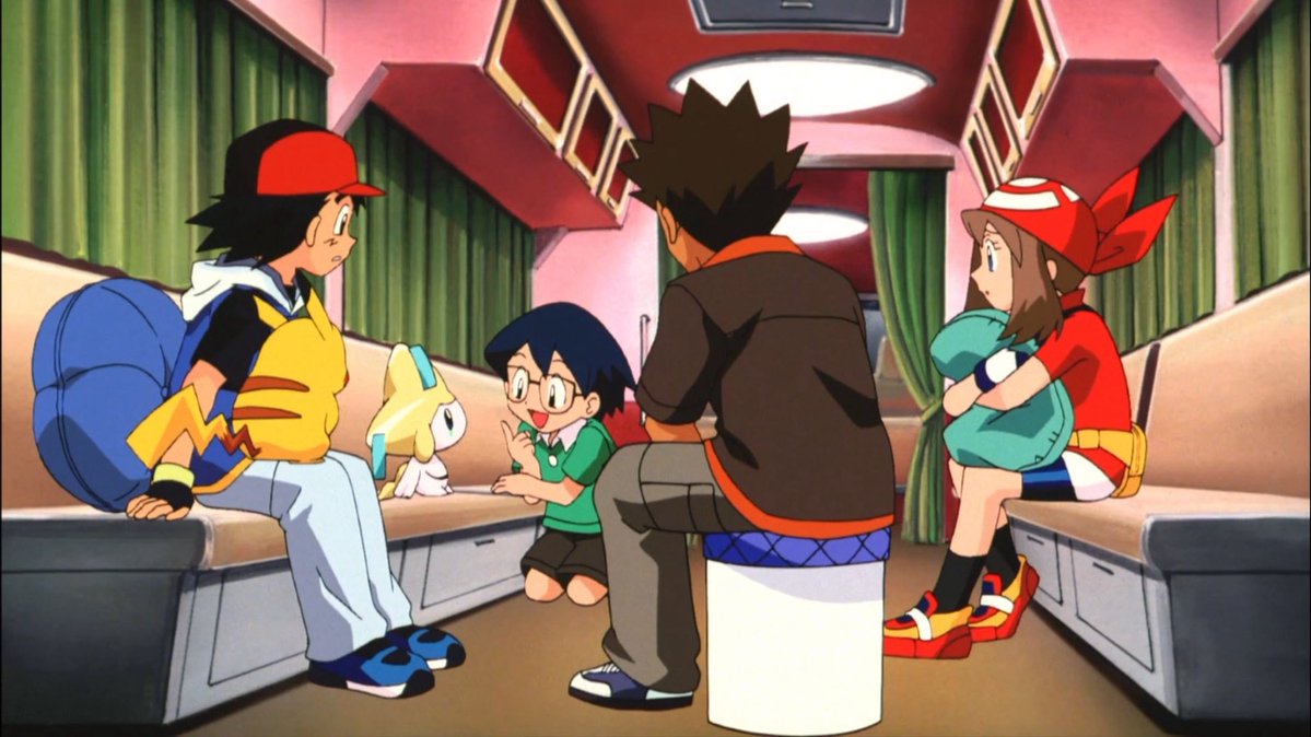 kalosnova's tweet photo. older pokémon movies just have such a charm to them. just so beautifully animated and the colors so saturated?? unmatched aura https://t.co/s1ZjaTaCXJ