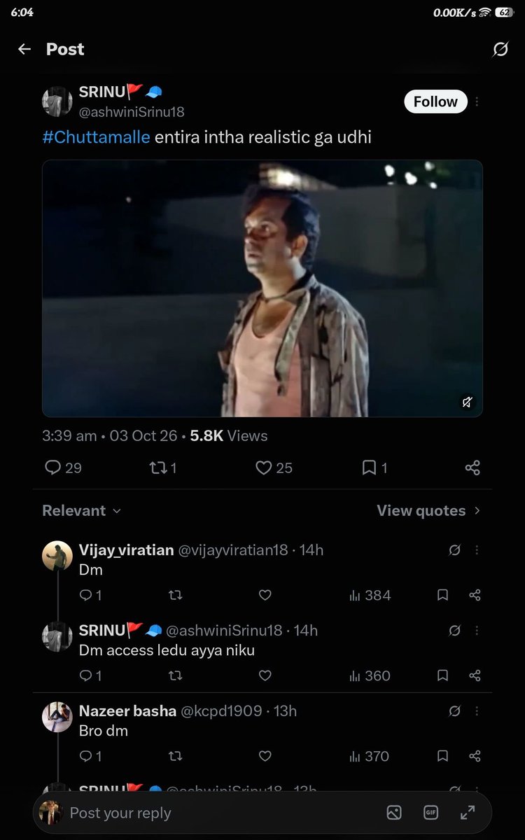 historycreatorb's tweet photo. @JanhvikapoorFC_ @ashwiniSrinu18 he lured many to view the video, sent many links via dms.. https://t.co/M7D6gLBj2r