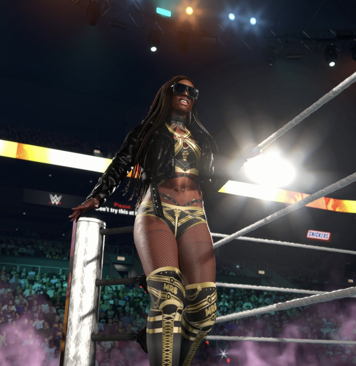 MsDriaKay's tweet photo. MRS. GOLD MONEY 💵 💍

#SFPDeadPoetsSuperPrism
#WWE2K26 https://t.co/J3YvU1G87V
