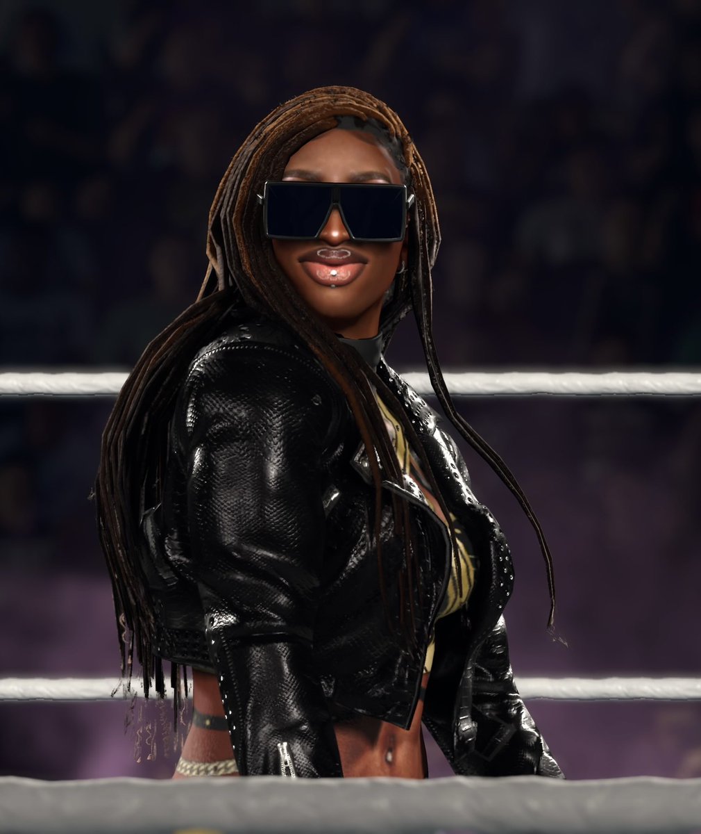 MsDriaKay's tweet photo. MRS. GOLD MONEY 💵 💍

#SFPDeadPoetsSuperPrism
#WWE2K26 https://t.co/J3YvU1G87V