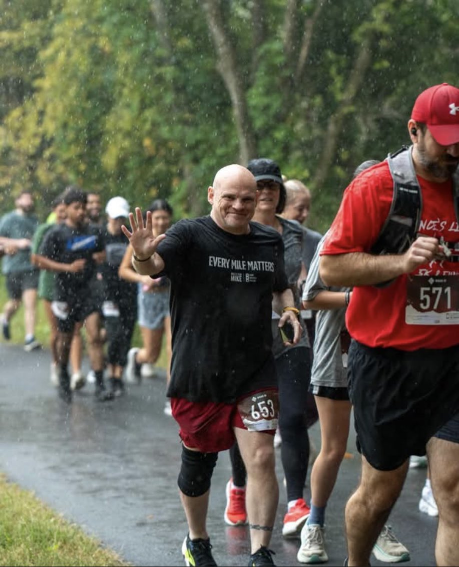 milesformike's tweet photo. A rare finish line today supporting Lance’s Legacy 5K.
Always thankful for these miles and memories.
#milesformike #run #RunningCommunity https://t.co/wRvNzTV07D