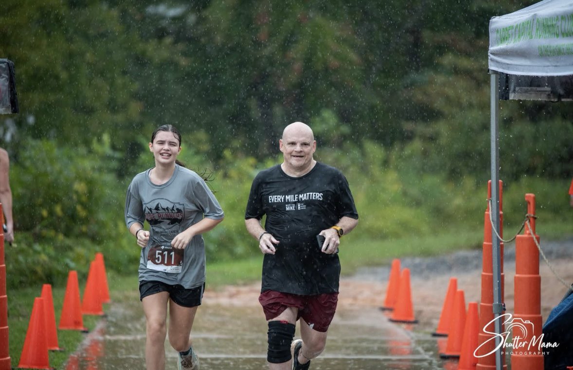 milesformike's tweet photo. A rare finish line today supporting Lance’s Legacy 5K.
Always thankful for these miles and memories.
#milesformike #run #RunningCommunity https://t.co/wRvNzTV07D