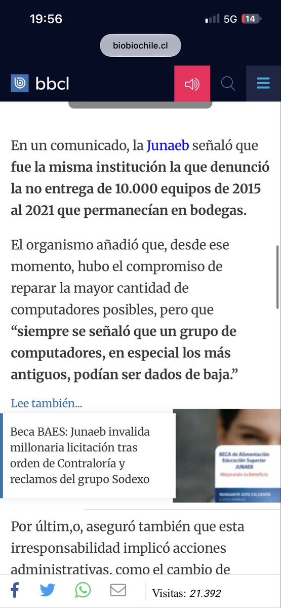 Matiaselrojito's tweet photo. @MiaOteizabts @HermannHeim Antes de publicar weas primero lee la noticia, te la dejan re fácil aprieta el maldito link. https://t.co/T8C9Nay6OV