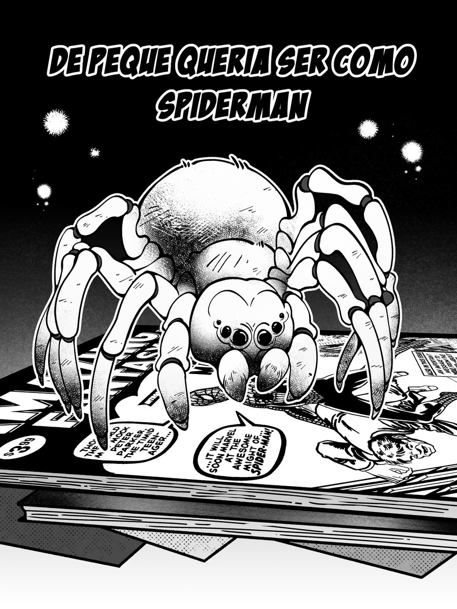 DrawJs's tweet photo. Araña🕷️1/3 https://t.co/HVRAeJe7To