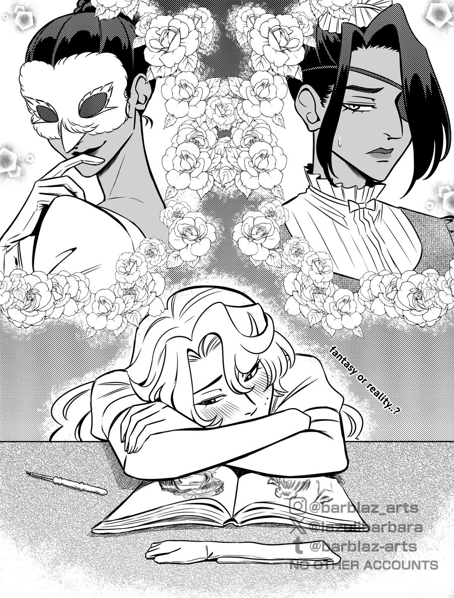 LazuliBarbara's tweet photo. (Bridgerton AU part 3) Miss Charlotte Morningstar is so down bad that she fell for the same woman twice without knowing it. Meanwhile, Vaggi is fighting for her goddamn life
#hazbinhotel #chaggie #chaggi https://t.co/6s6kuLIdNY
