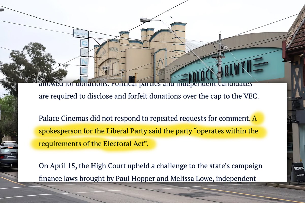 aaronsmith's tweet photo. When the Liberal Party answers like this, the translation is pretty simple: 

“We know we’ve done the wrong thing. We’ve got away with it before, the regulator has all the ferocity of a limp lettuce, and we fully expect to get away with it again.” https://t.co/fvzXFIu8xW