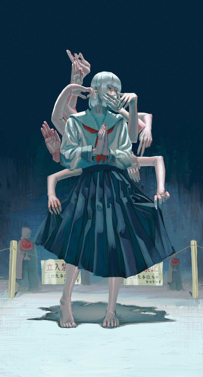 solisolsoli's tweet photo. Not sure which hand to raise · natari_illust https://t.co/KaAOERyIMf