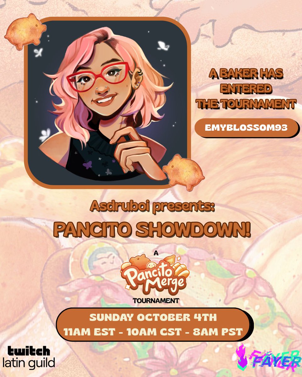 asdruboi's tweet photo. @Twitch @FayerDev @kirakirattv 
Cosmender
SenorDohnut
@emyblossom93 https://t.co/il7cuw0Mrf