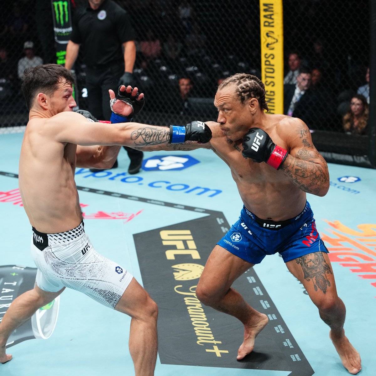 #UFC332 Official Result: Marcus McGhee defeats Anthony Romero via Round 1 at 4:48 of Round 1.

Complete Prelim Results ➡️ <https://t.co/dxxfLygOz0>

Complete Sc