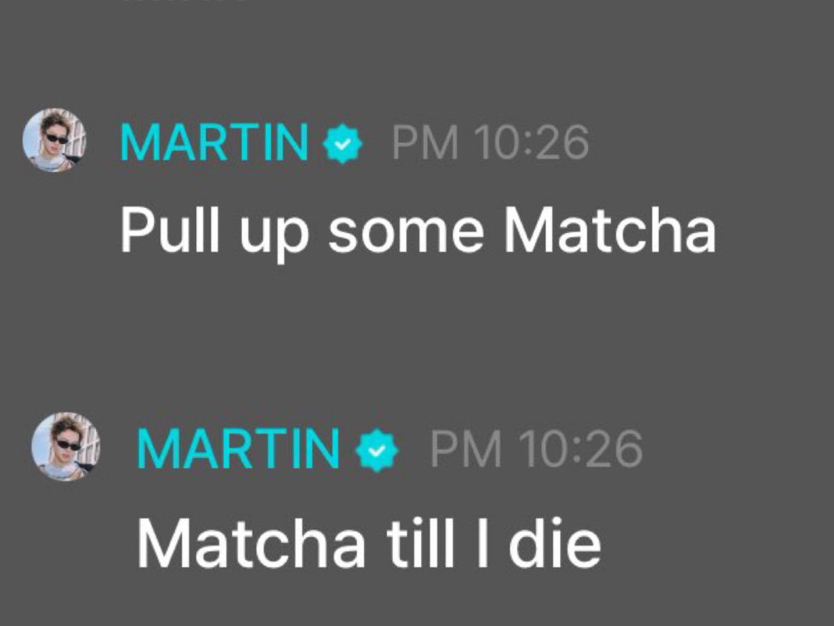 edsroll's tweet photo. ok matcha boi https://t.co/98XW5vLYqm