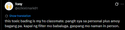 shooashots's tweet photo. @pablothediaz @nixnoxnix69 how trew? ambaho ng trip mo https://t.co/mSrV76avpC
