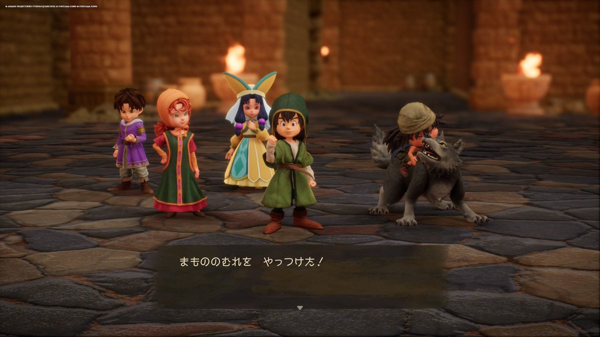 migmig2525's tweet photo. きゃわ〜😚
もうずっとこのパーティーでええやん✨
#DQ7R https://t.co/ZmUuM1fUPt