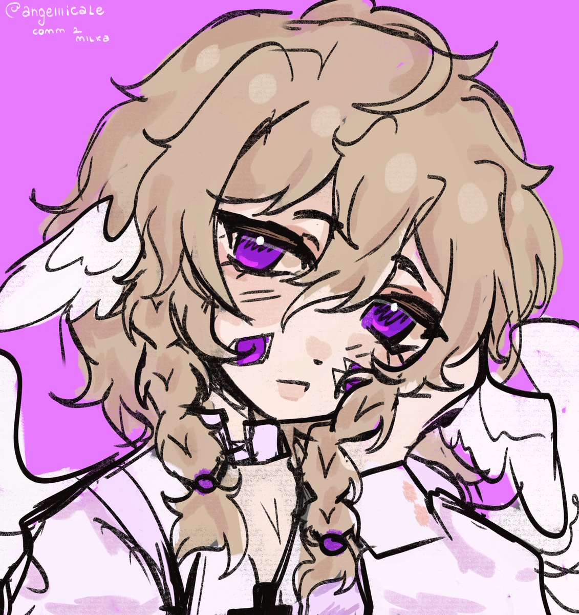 angelllicale's tweet photo. october only offer !
[[skebstyle sketched bust up}}
 7,50 USD  ///  8,50 BRL 
claim via paypal/vgen or pix <3 https://t.co/D8t67TdxqX