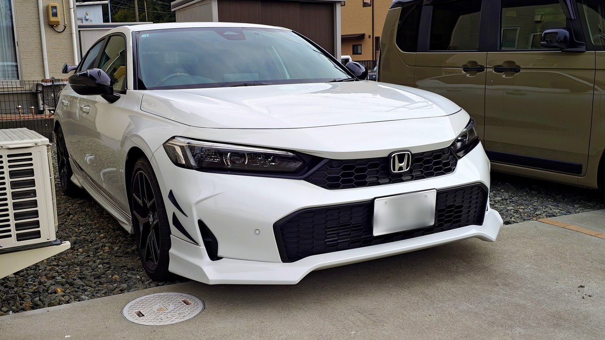 hazuki_honda_'s tweet photo. 早朝徘徊に行ってきました(*´˘`*)
#シビック
#FL1
#civic https://t.co/kyxyZwCJdw
