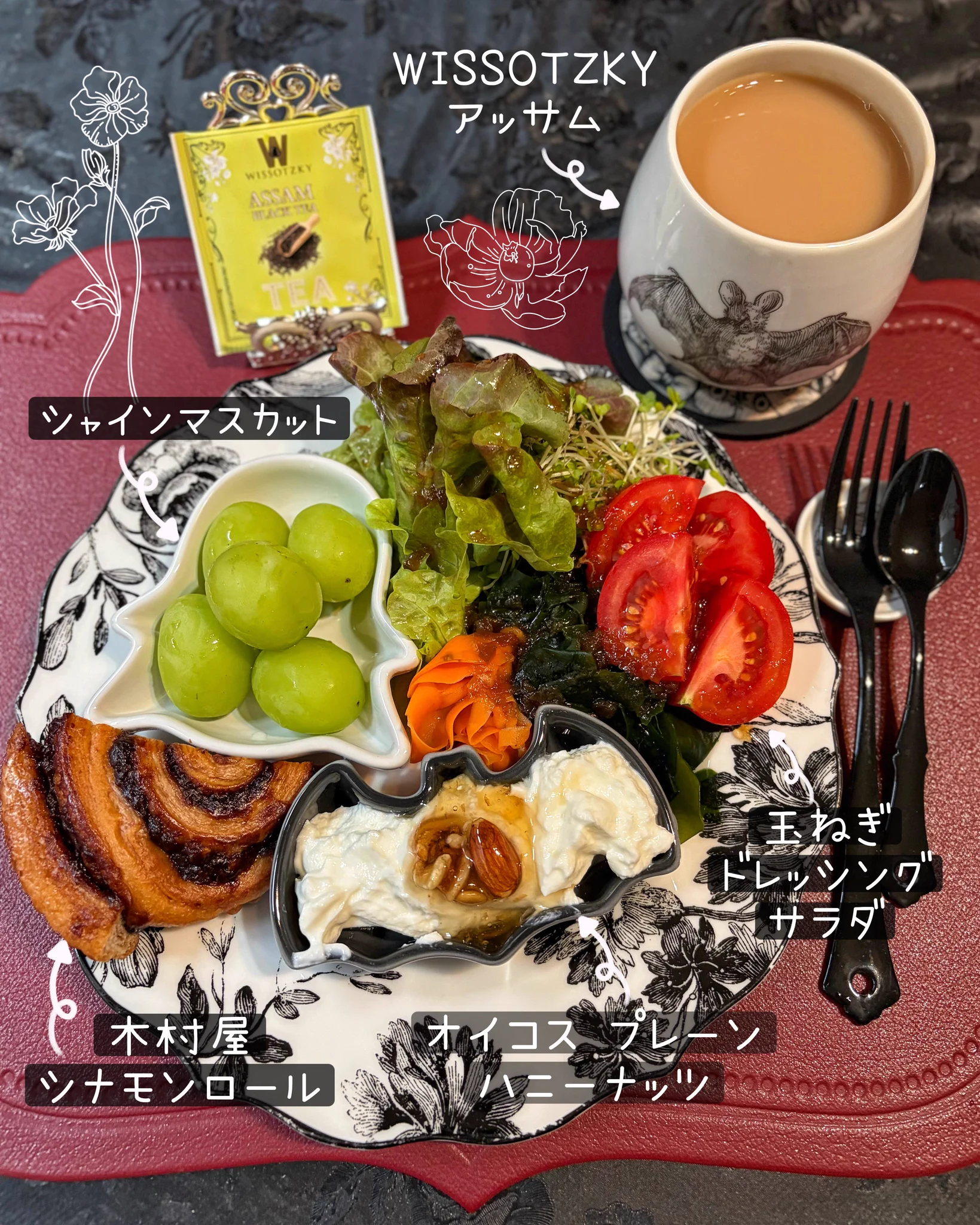 朝食はシナモンオーダーページ•*¨*•.¸¸♬ 🦇ℋℐℳℰ𝒦𝒜🥀 on X: 