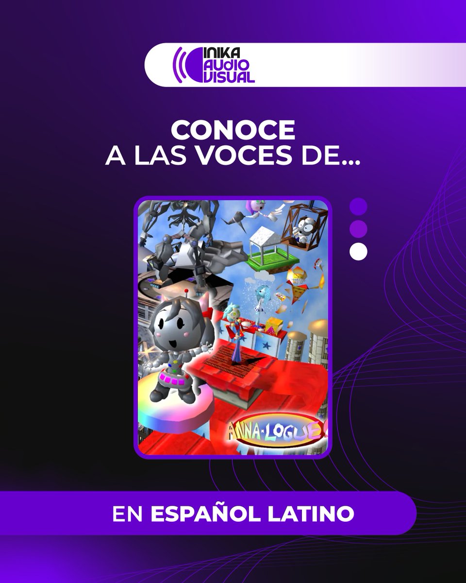 inika_av's tweet photo. 🎭🎬 Conoce al elenco y al equipo detrás de ANNA-LOGUE

#AnnaLogue #IndieAnimation #SpanishDubbing https://t.co/tfpqdCSGx1